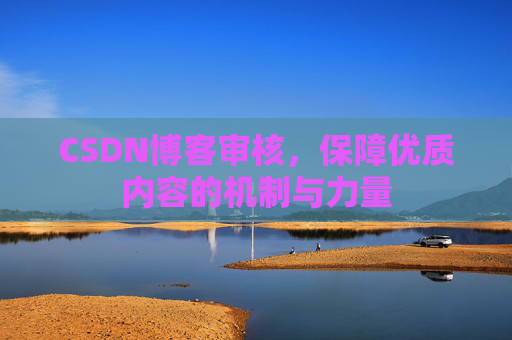 CSDN博客审核，保障优质内容的机制与力量